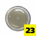 ASSIETTES ARGENT N23 - 100 UND