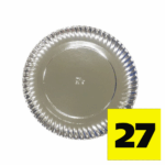 ASSIETTES ARGENT N27 - 100 UND