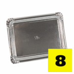 PLATEAUX ARGENT N8 - 100 UND
