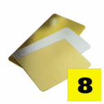 PLATEAUX D'OR LISSE N8 - 100 UND